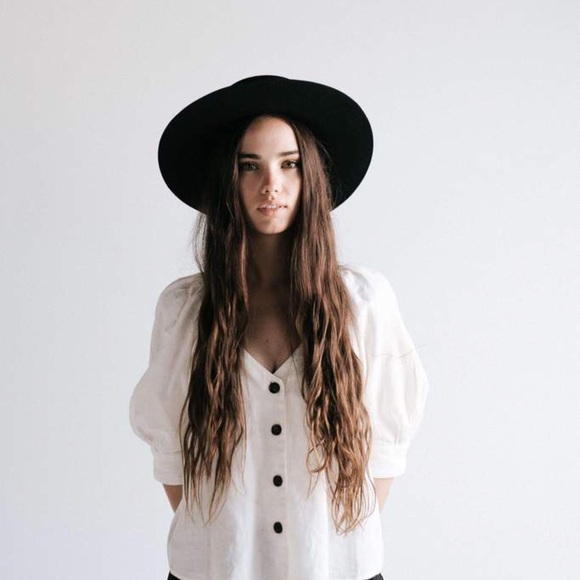 Saint Laurent Accessories - 🌸For Anna🌸 Saint Laurent Felt Wide Brim Fedora
